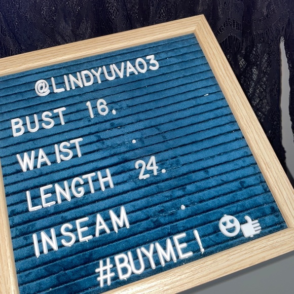 NWT Who What Wear Lace Ruffle Long Sleeve Blouse Size Small - Picture 10 of 10